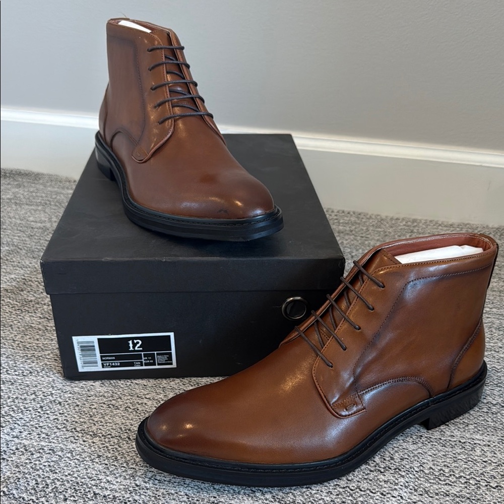 Men's Brown Leather Boots